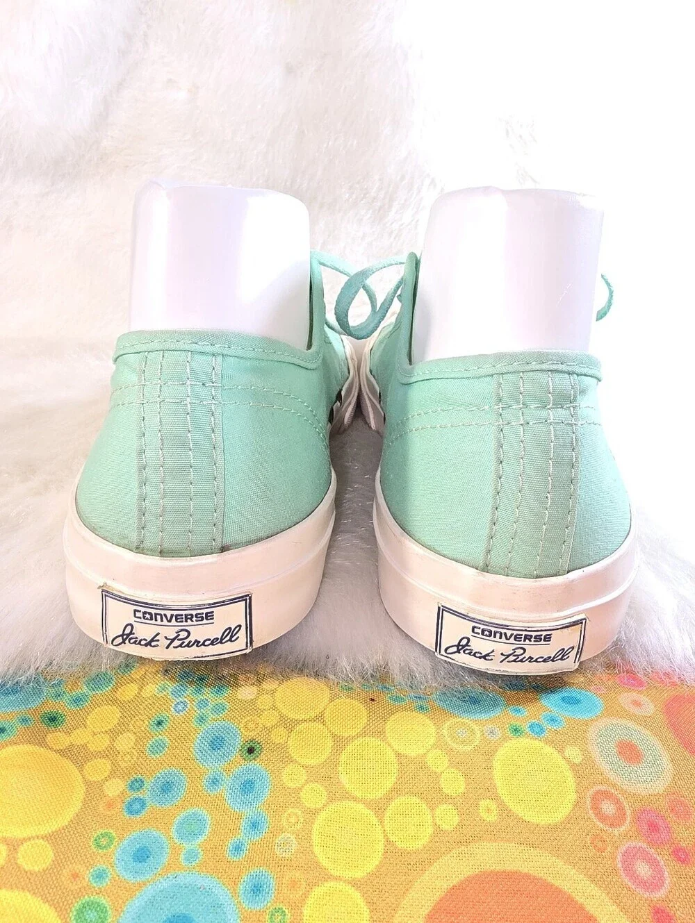 Converse Jack Purcell Ox Unisex Mint Green Canvas Sneakers